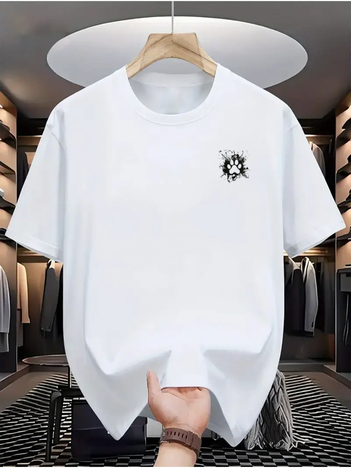 Camiseta sencilla hombre