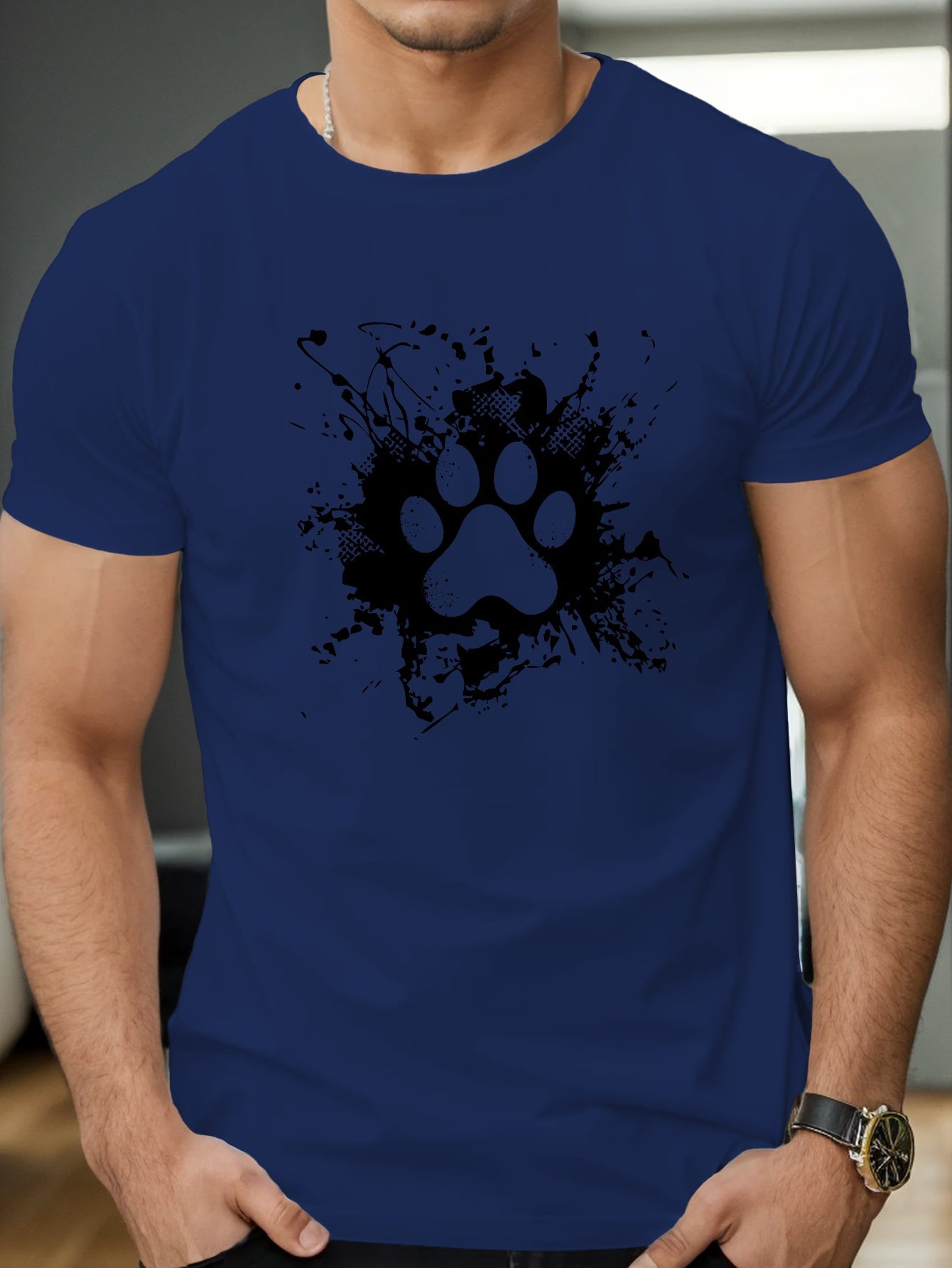 Camiseta con estampado hombre
