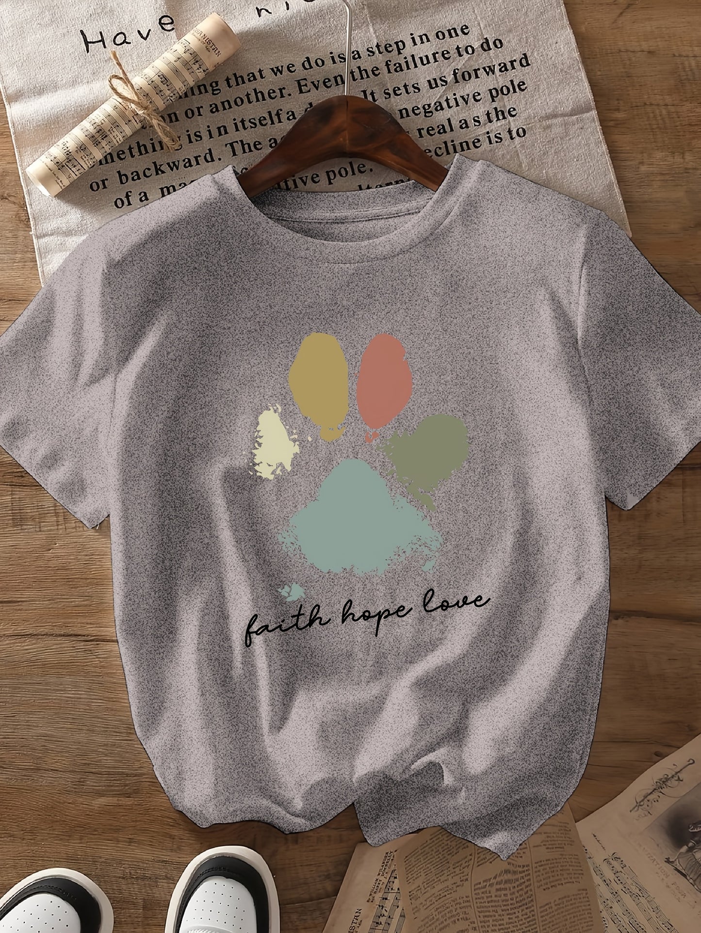 Camiseta con estampado mujer
