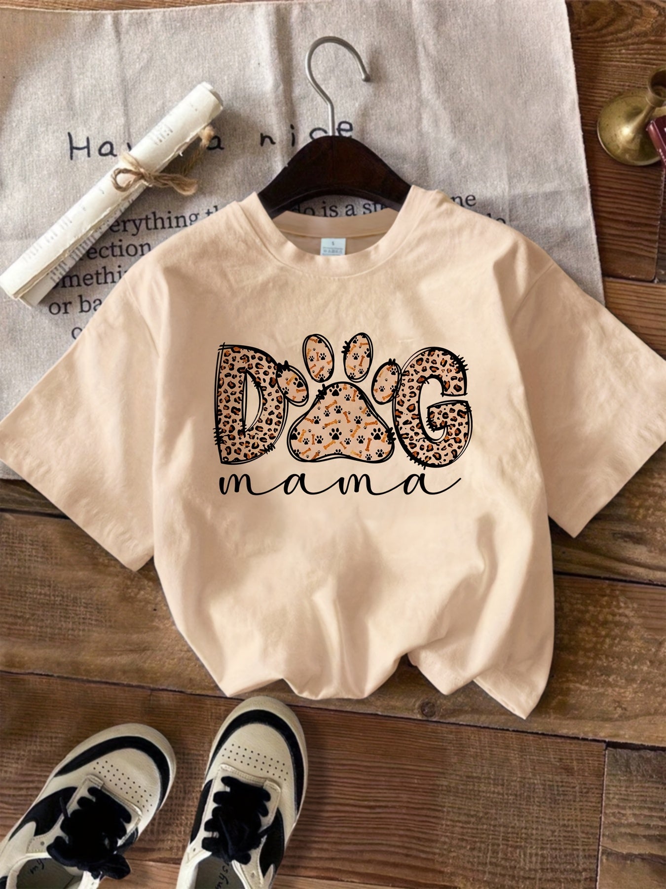Camiseta con estampado mujer