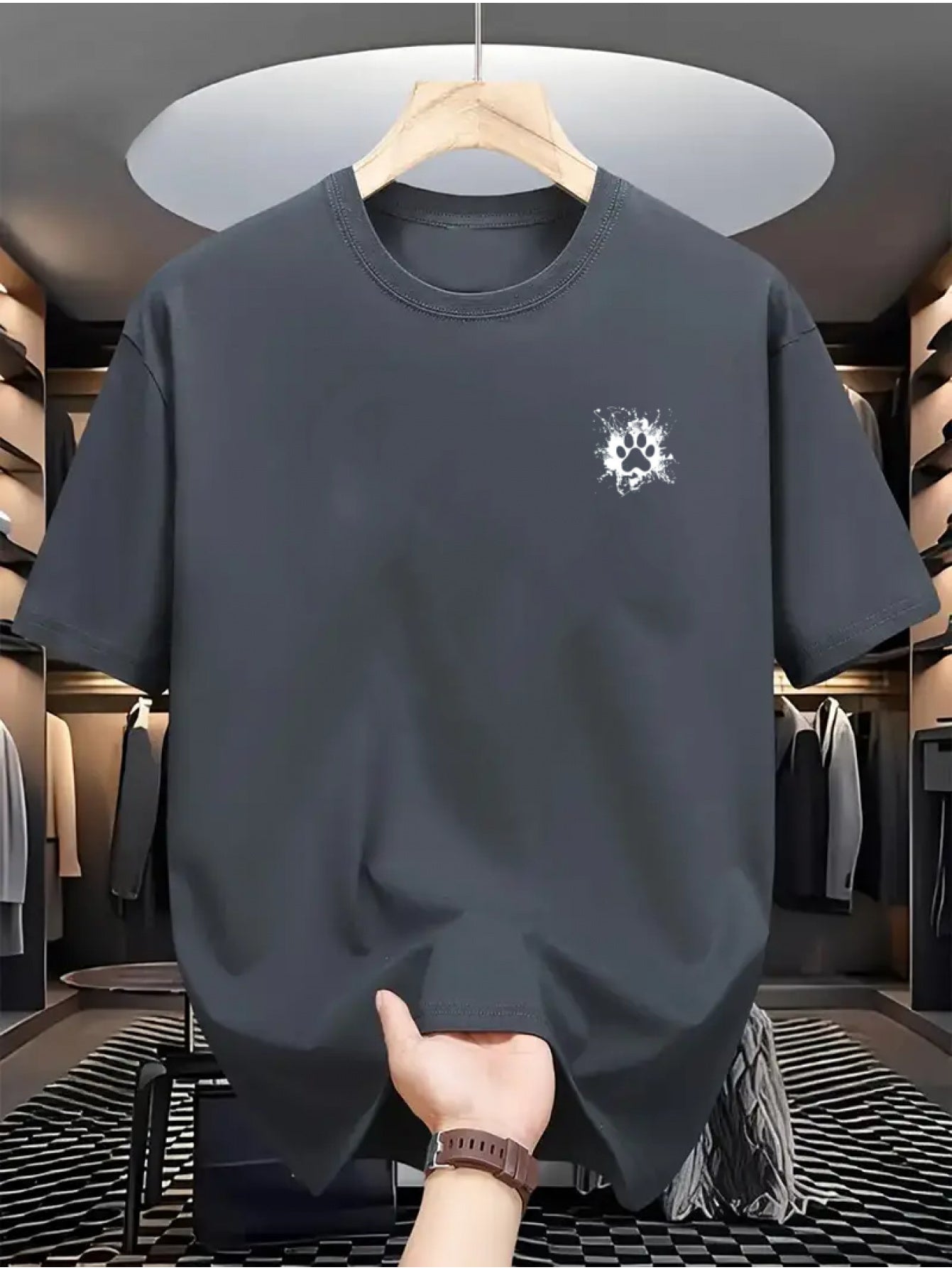 Camiseta sencilla hombre