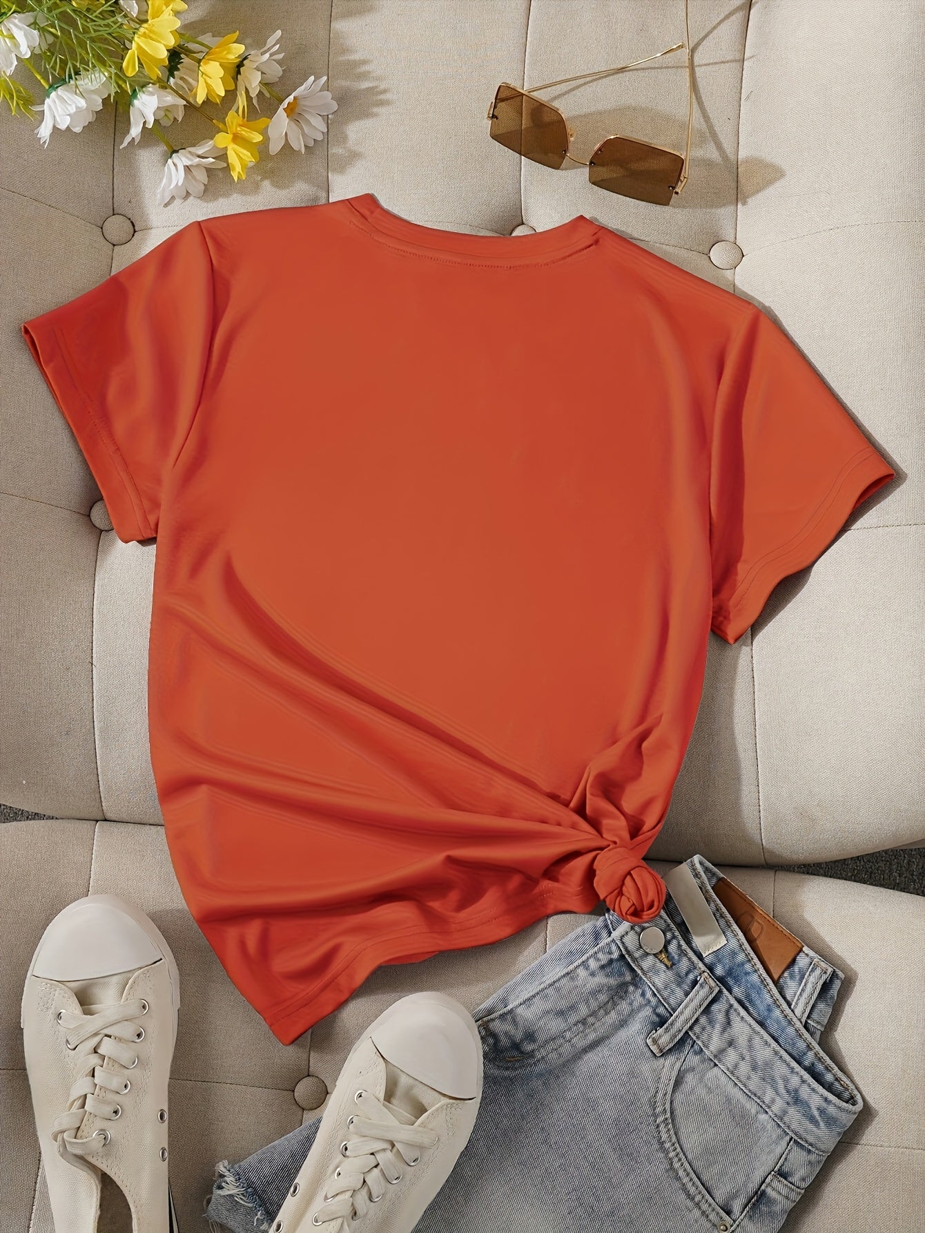 Camiseta con estampado mujer