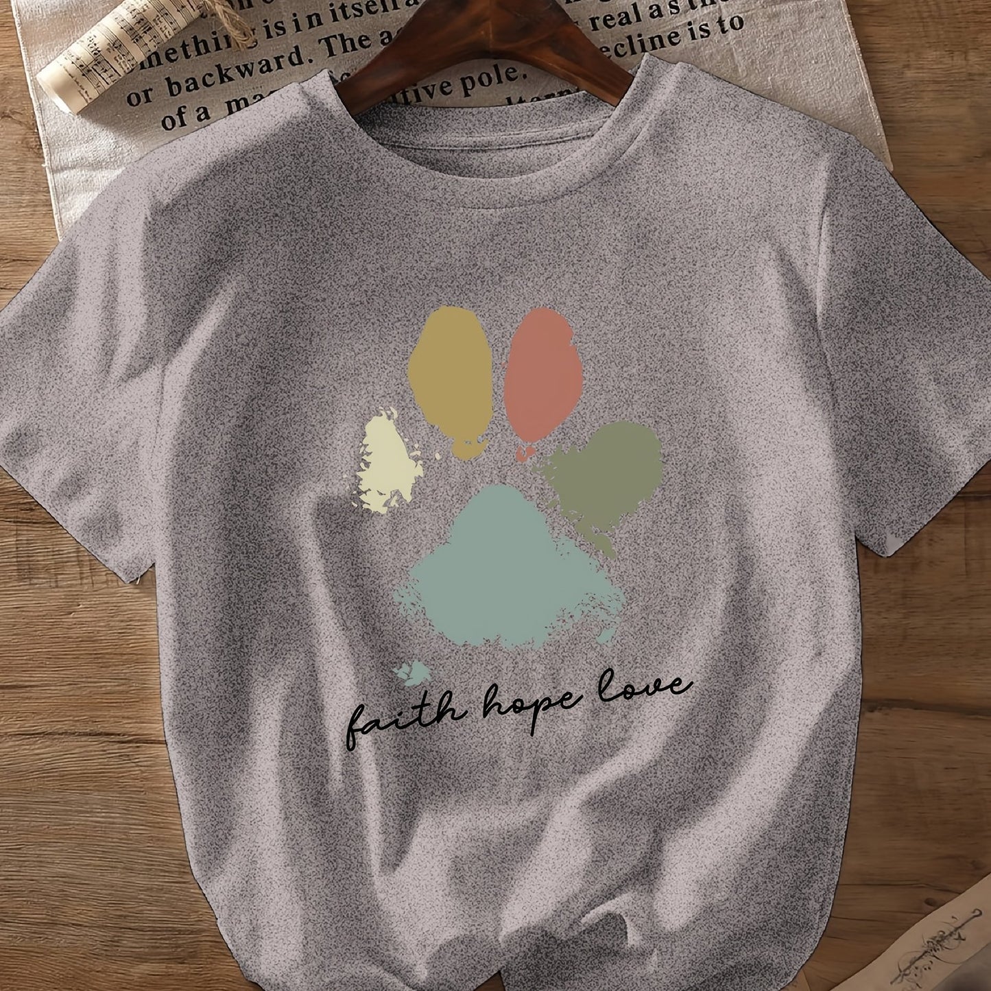 Camiseta con estampado mujer