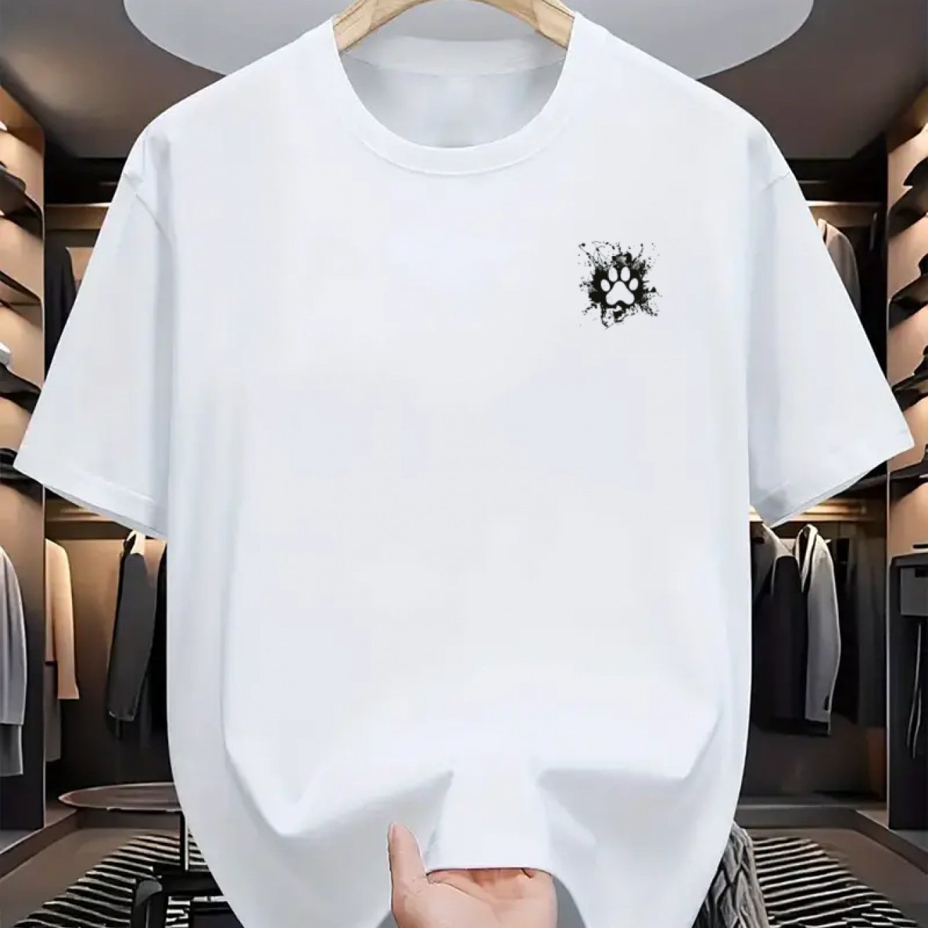Camiseta sencilla hombre
