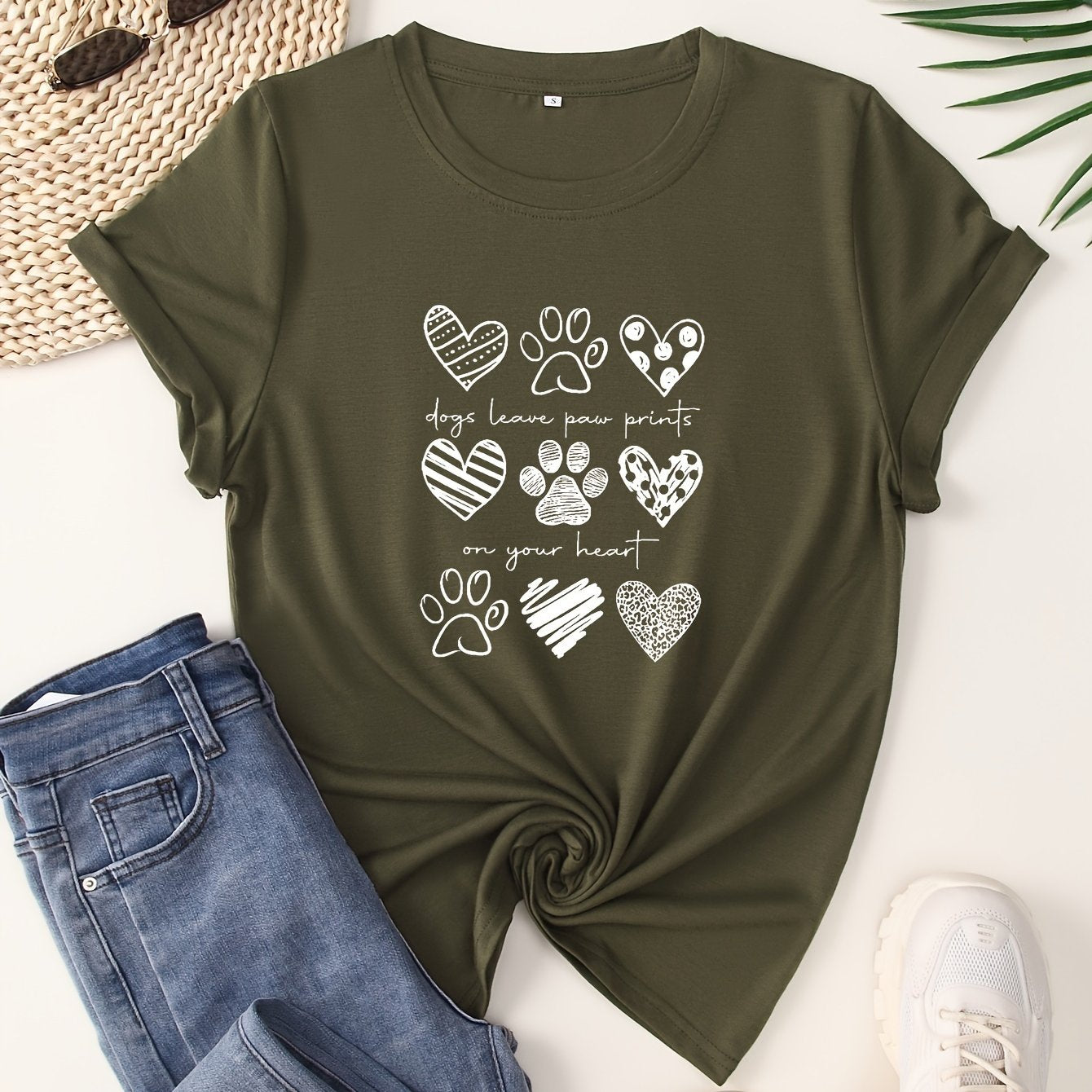 Camiseta con estampado mujer