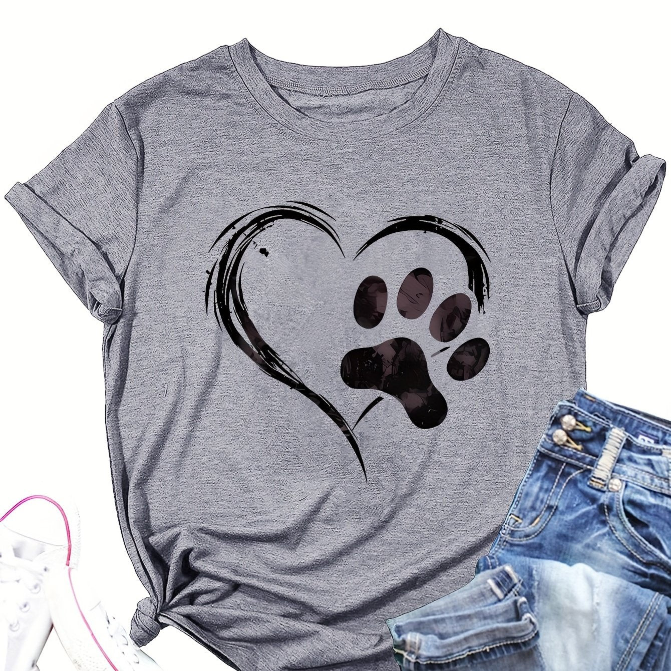 Camiseta estampado mujer