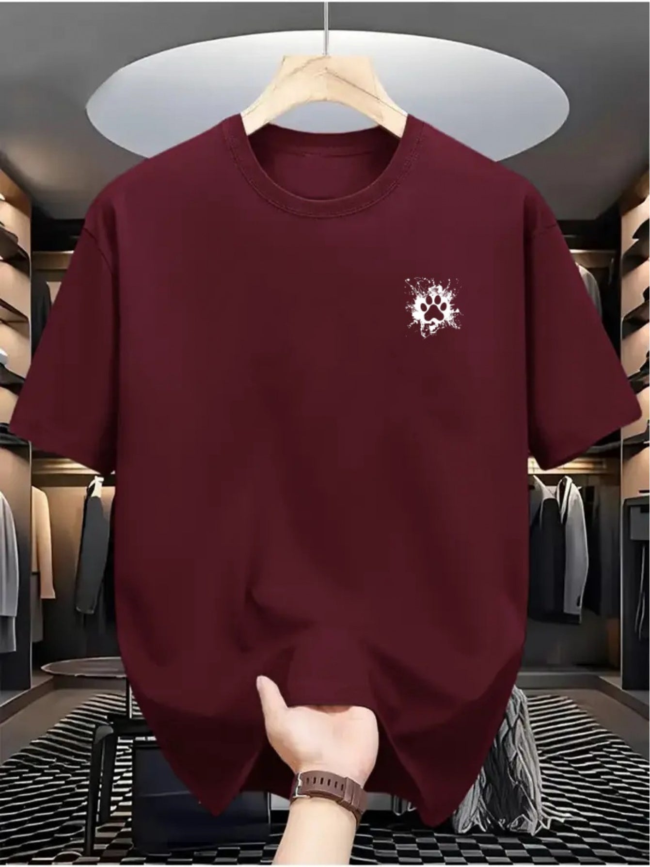 Camiseta sencilla hombre