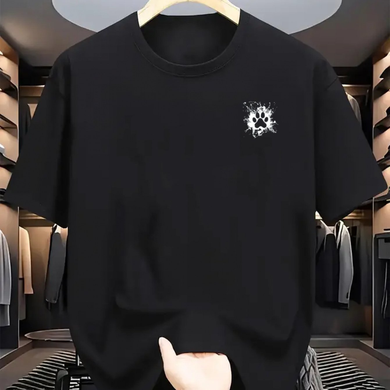 Camiseta sencilla hombre