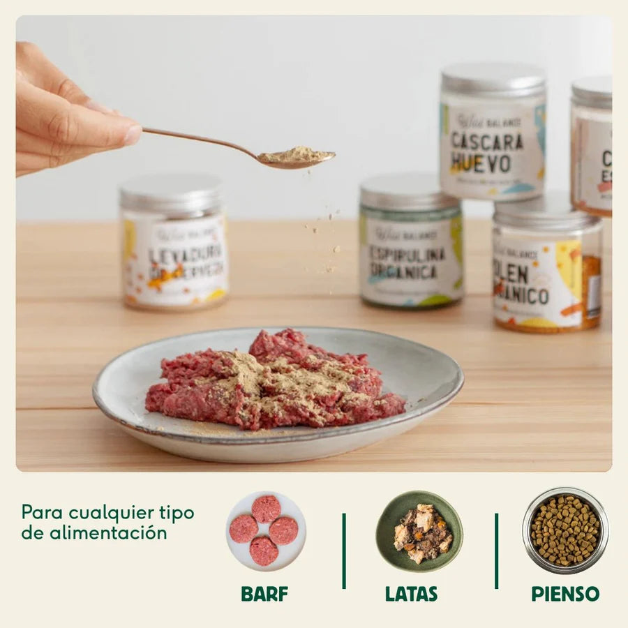 CASCARA DE HUEVO ORGÁNICA | Refuerza sus huesos