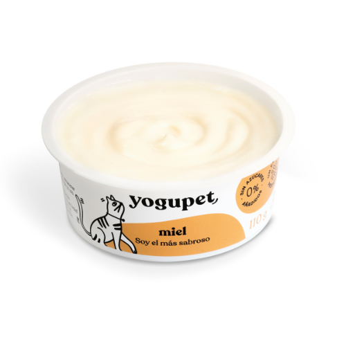 yogupet clásico gato miel 110gr