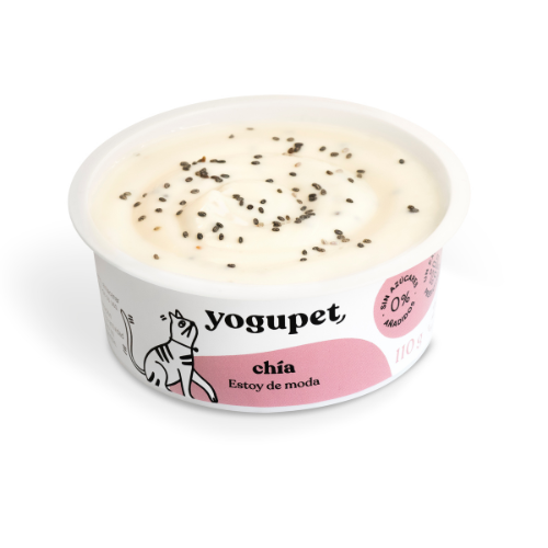 yogupet clásico gato chía 110gr