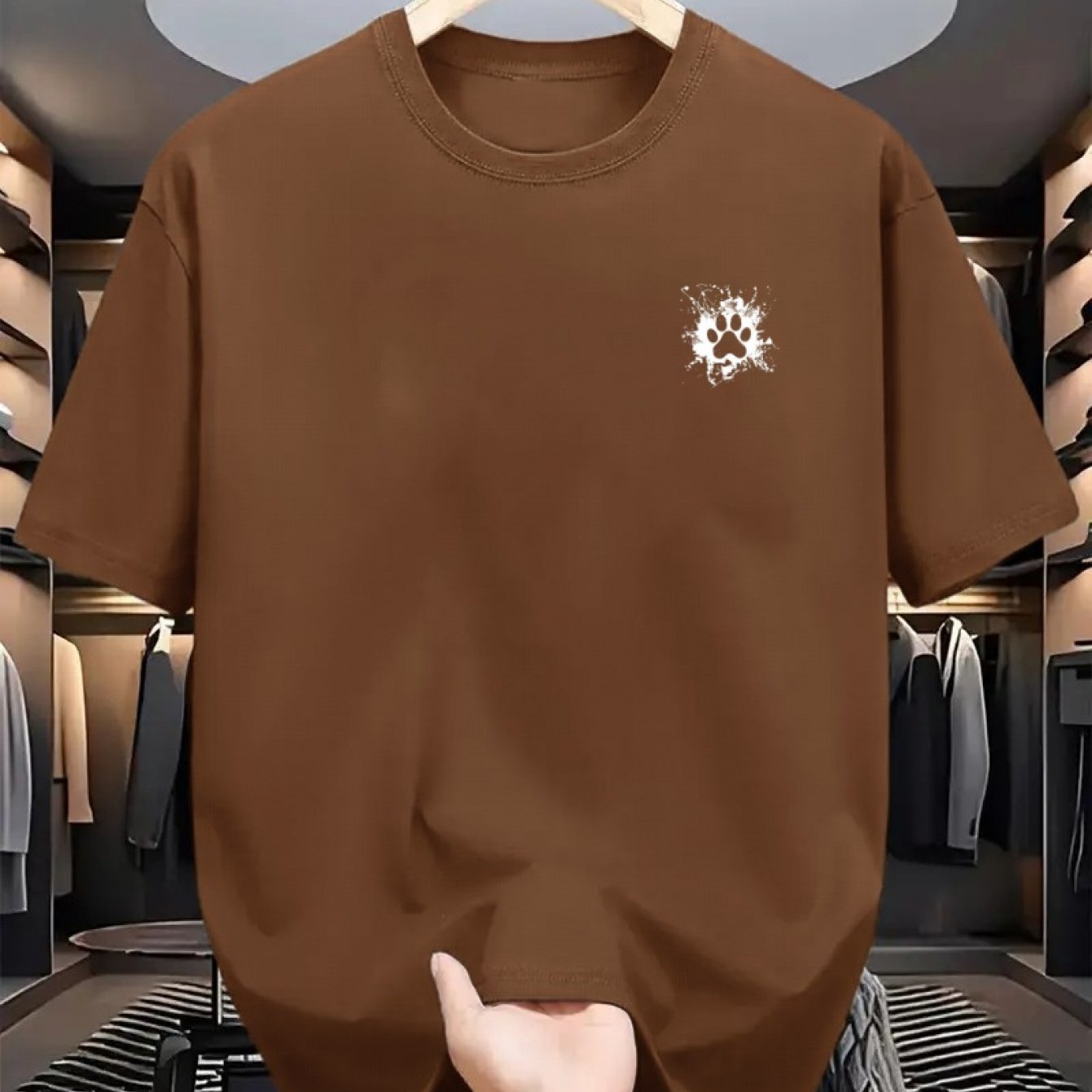 Camiseta sencilla hombre