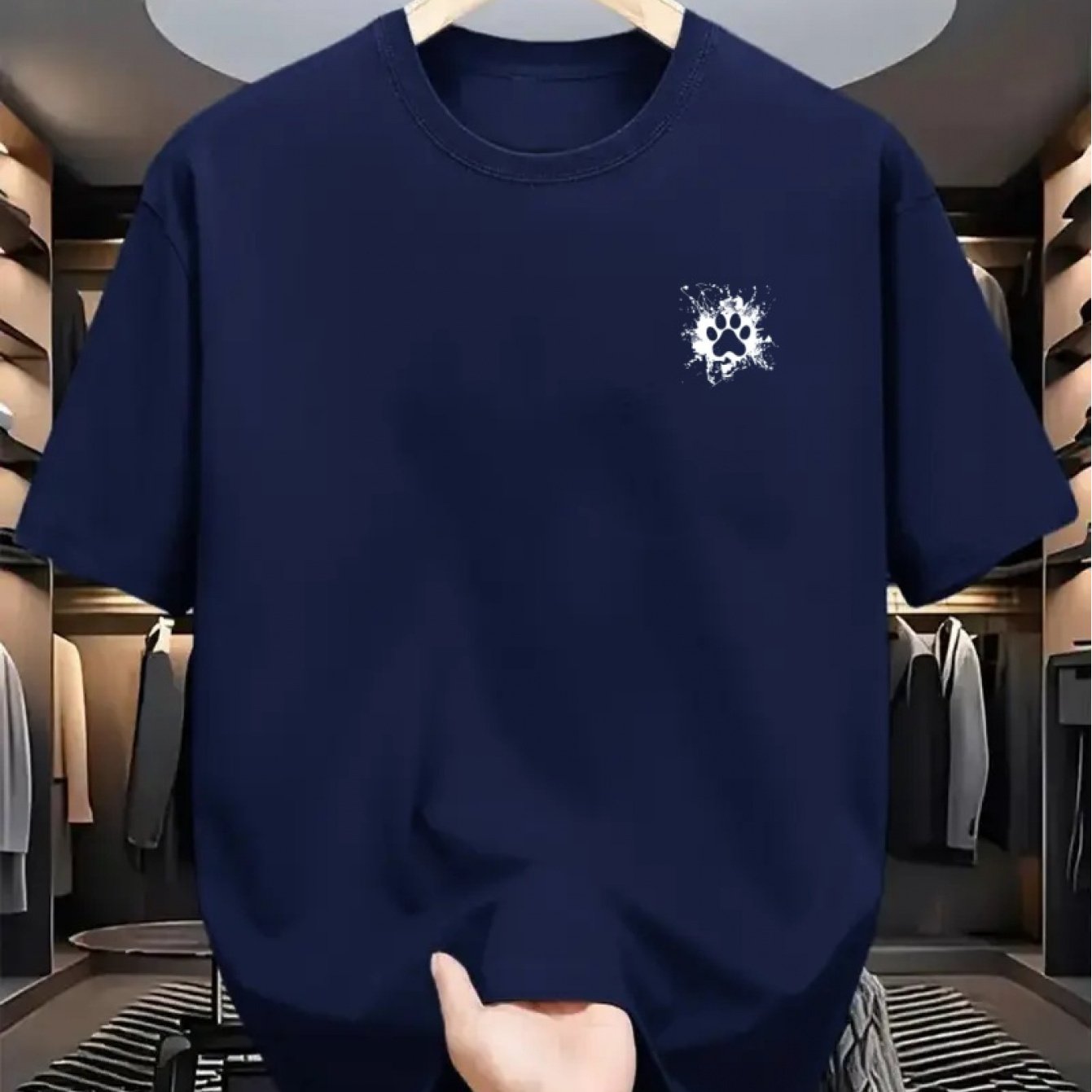 Camiseta sencilla hombre