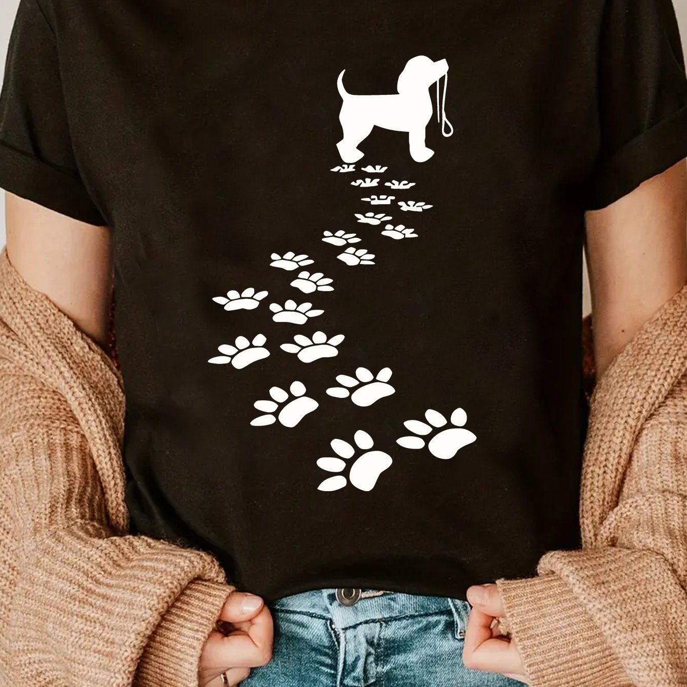 Camiseta con estampado mujer