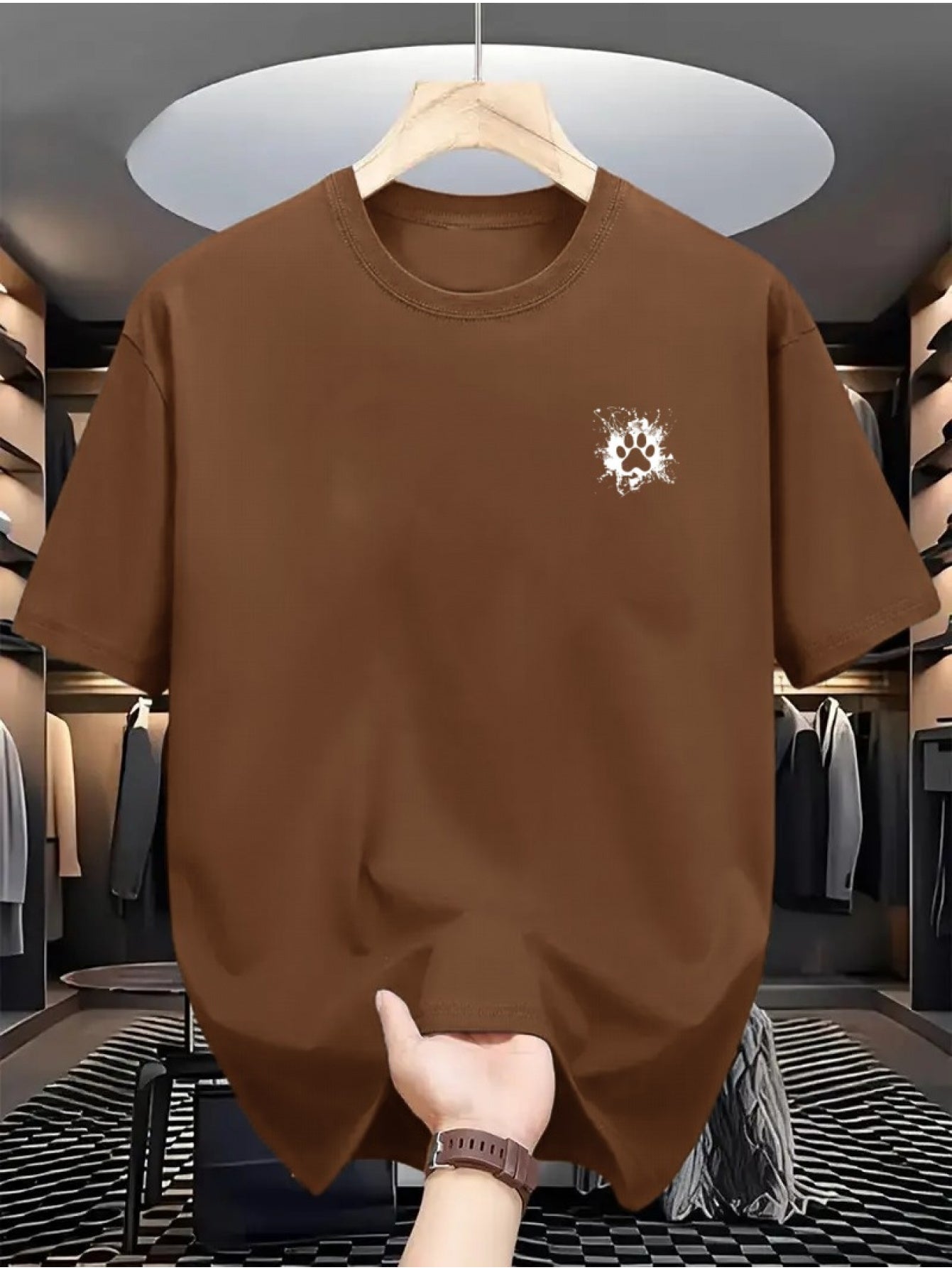 Camiseta sencilla hombre