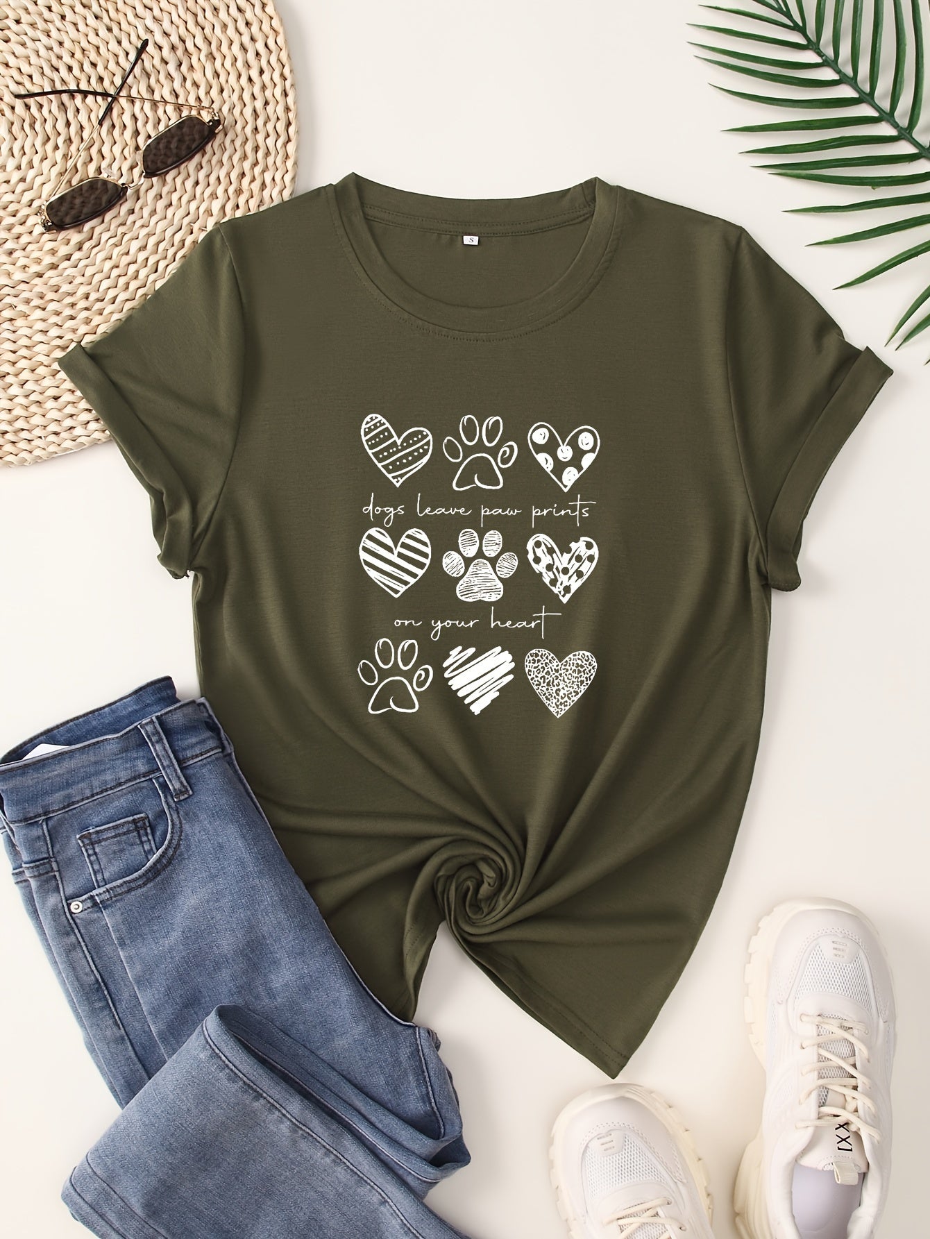 Camiseta con estampado mujer