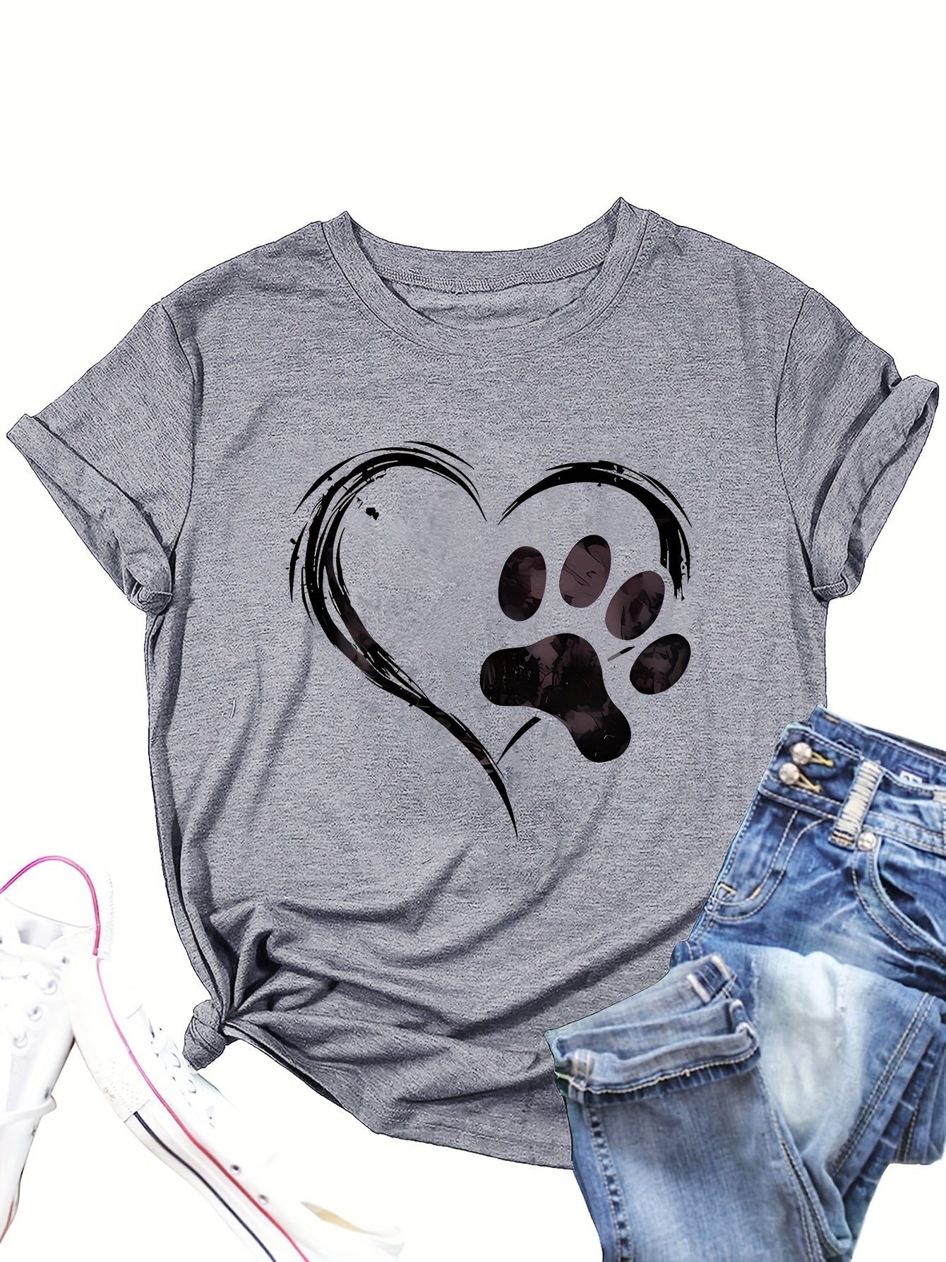 Camiseta estampado mujer