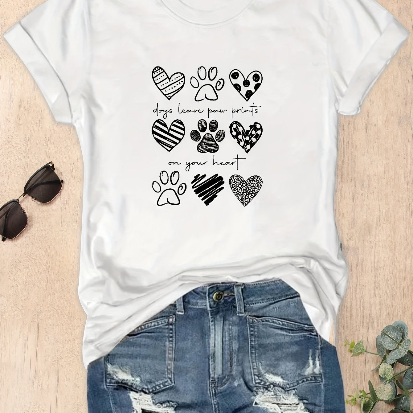 Camiseta con estampado mujer