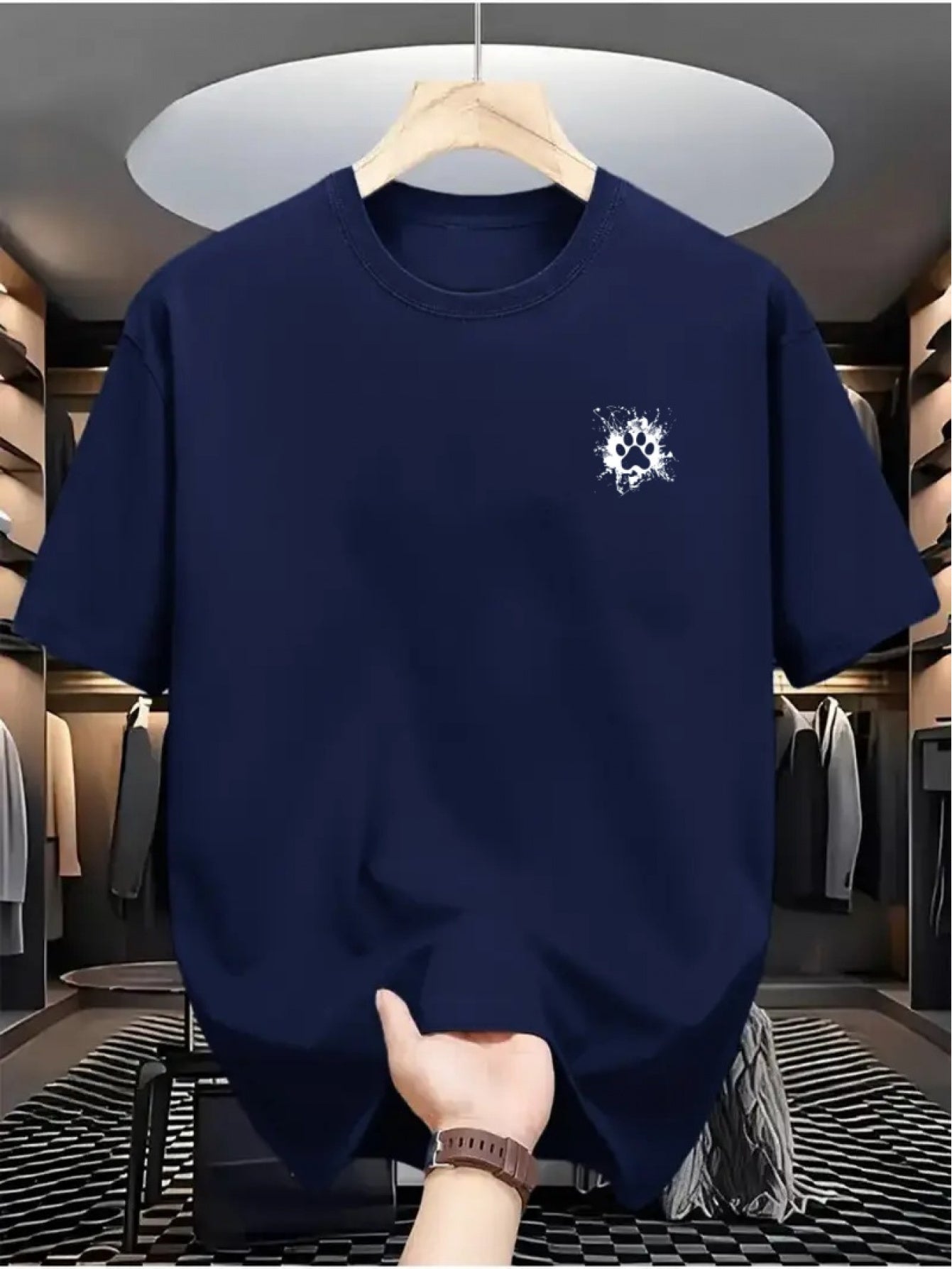 Camiseta sencilla hombre