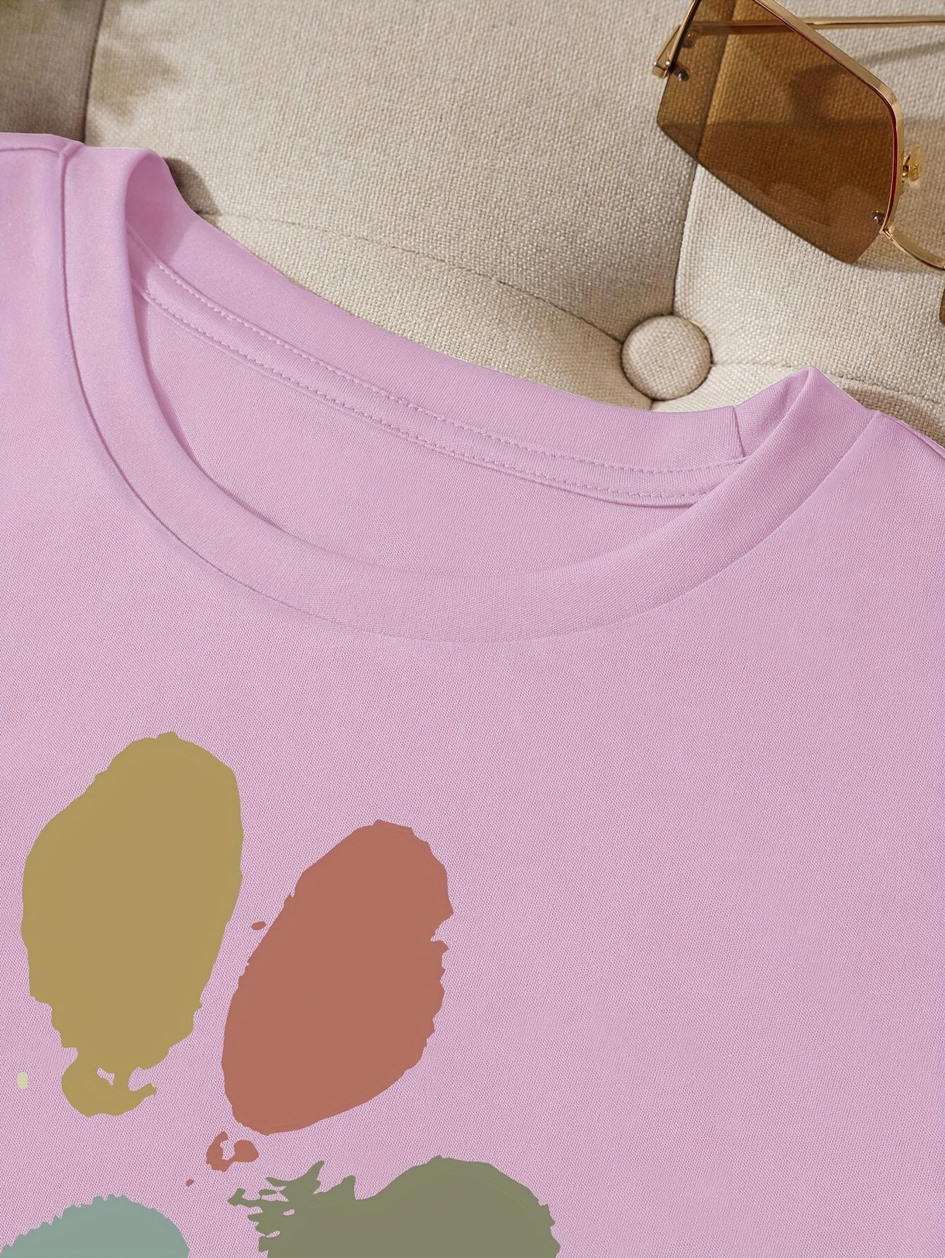 Camiseta con estampado mujer