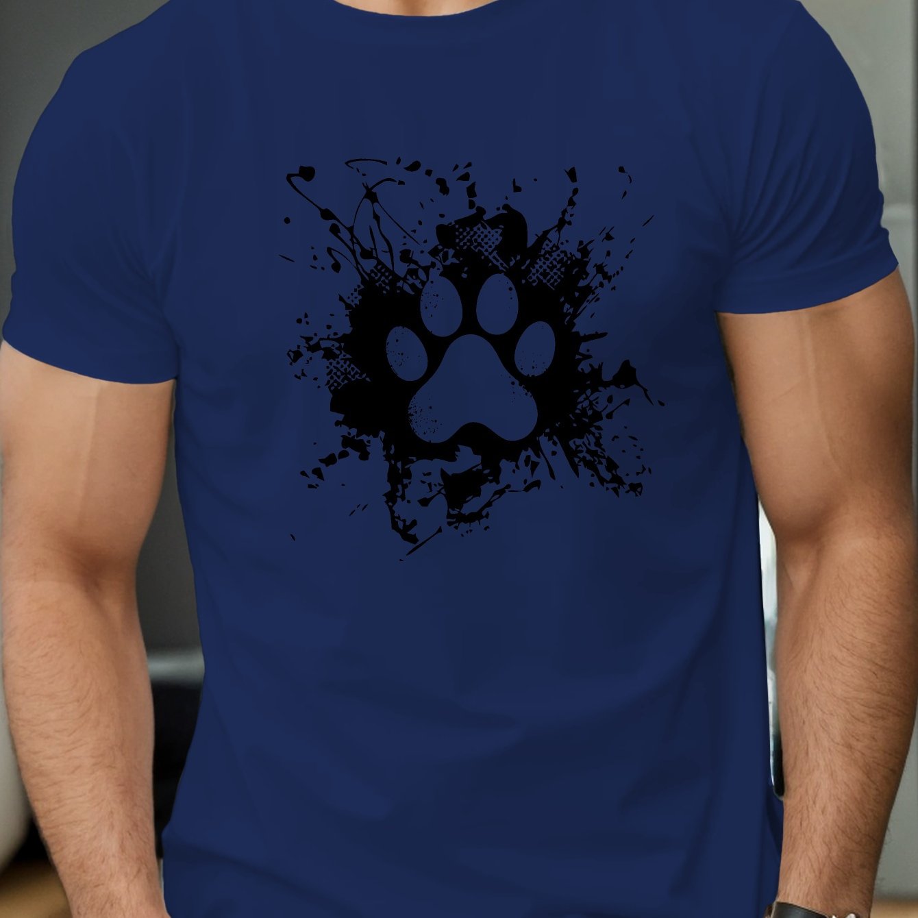 Camiseta con estampado hombre