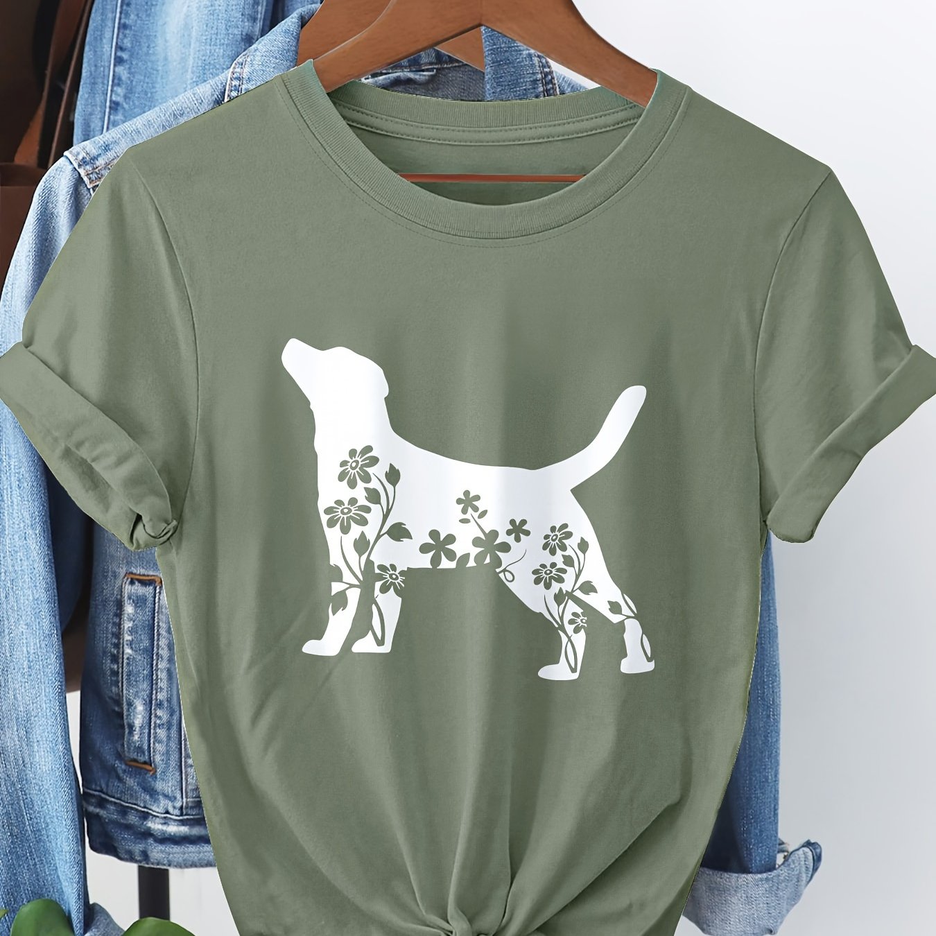 Camiseta con estampado mujer