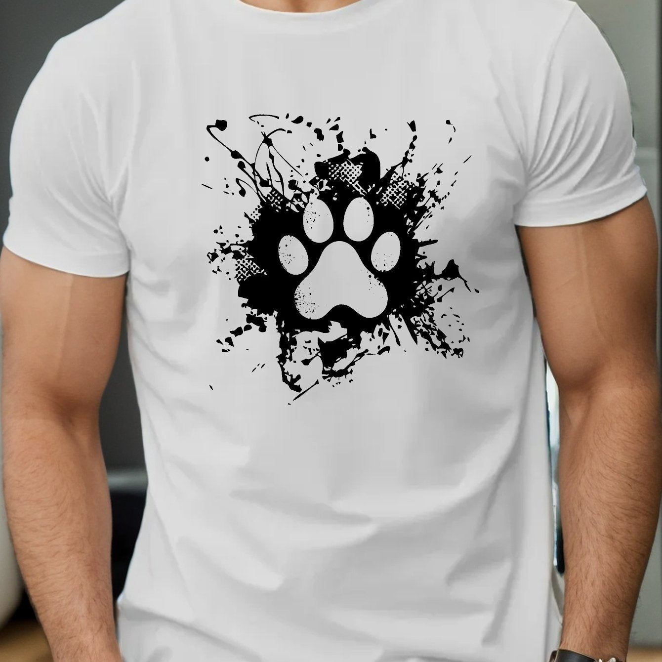 Camiseta con estampado hombre