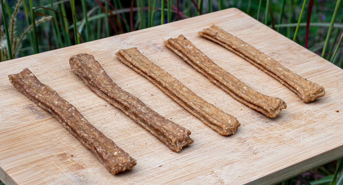 Sticks de ternera con glucosamina para perros