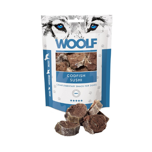Snack Woolf Sushi de Bacalao 100gr