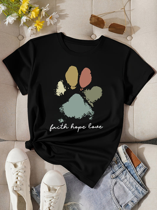 Camiseta con estampado mujer