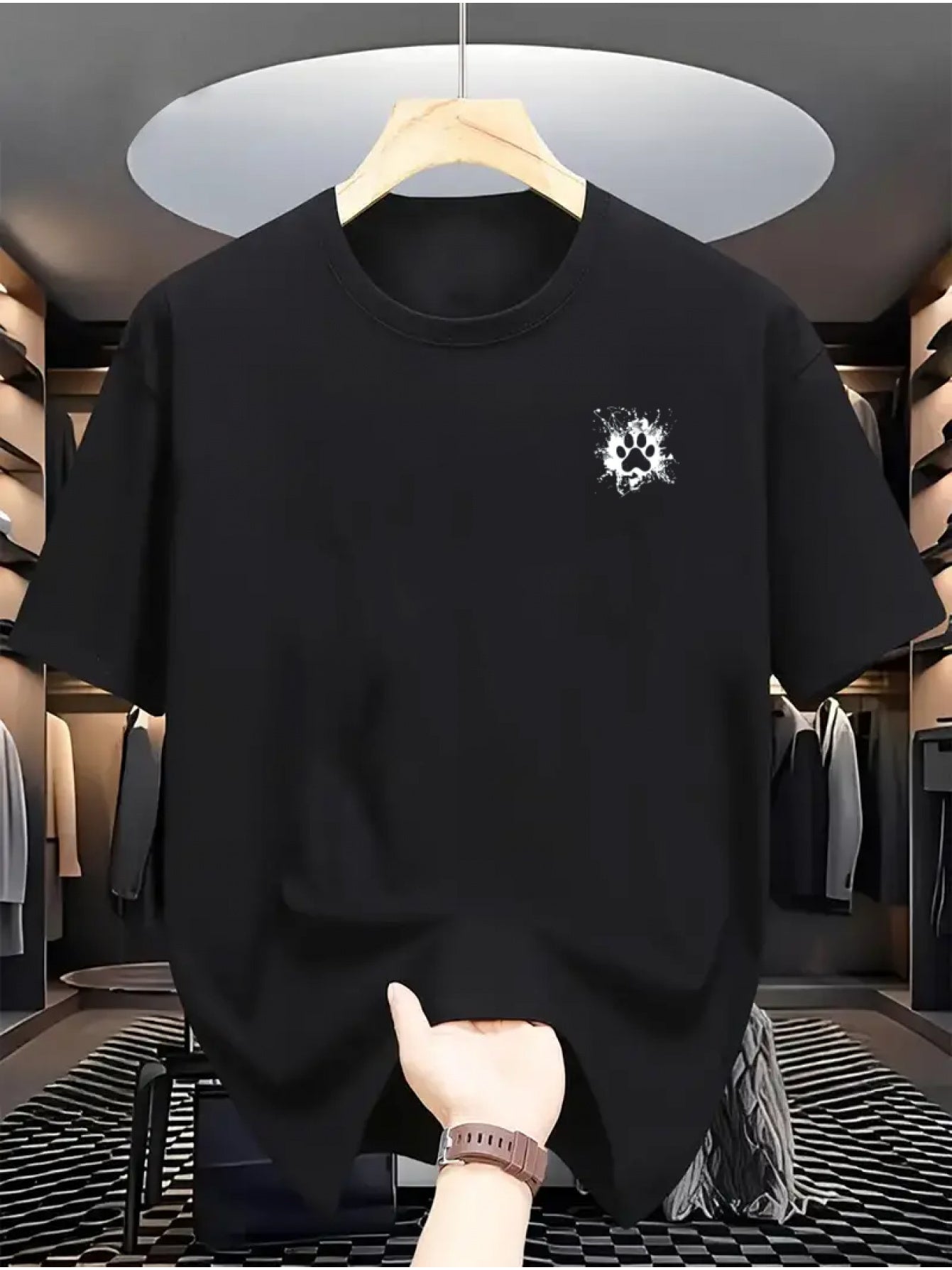 Camiseta sencilla hombre