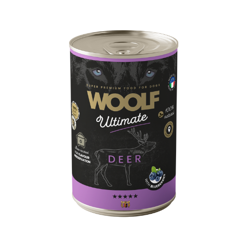 Lata de Ciervo para Perro 6x 400gr