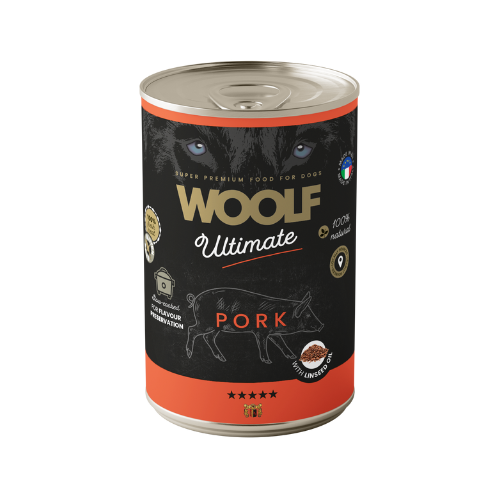 Latas de Cerdo para Perro 6 x400gr