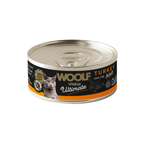 Lata de Pavo para Gato Adulto 6x 85gr