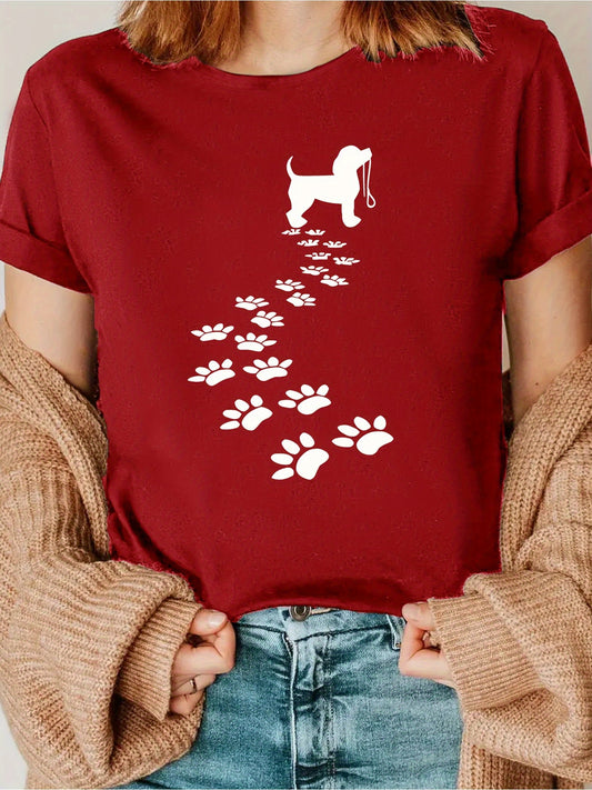 Camiseta con estampado mujer