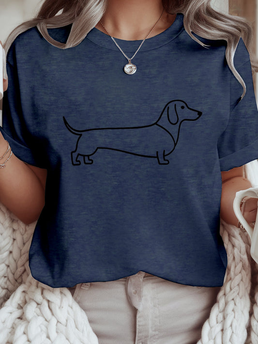 Camiseta con estampado mujer