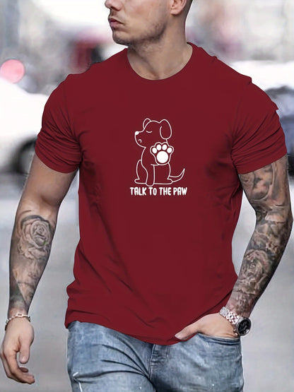 Camiseta con estampado hombre