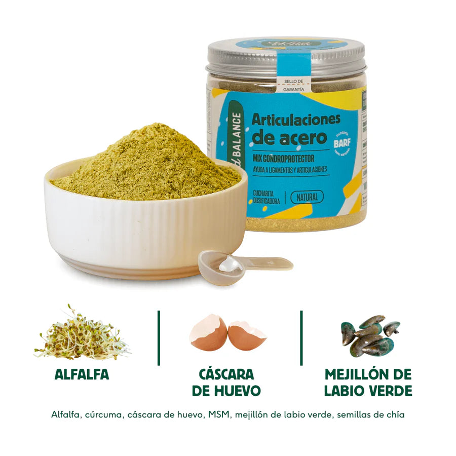 ARTICULACIONES DE ACERO  | Condroprotector natural
