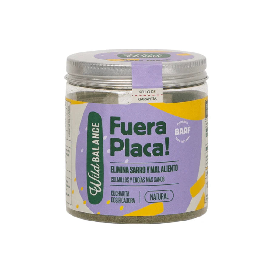 FUERA PLACA | Suplemento para eliminar el sarro y el mal aliento