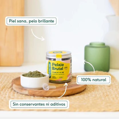 PELAJE BRUTAL | Suplemento para la salud de la piel y el pelo