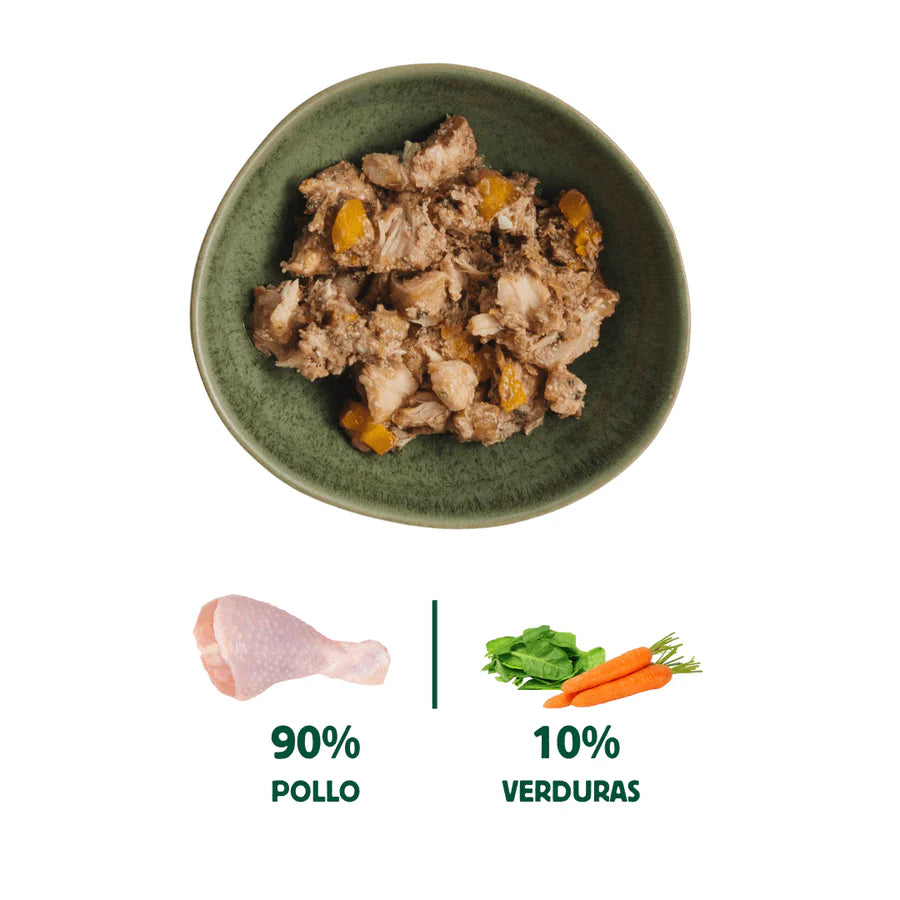 Lata de Pollo para perros 400g - Filosofía BARF