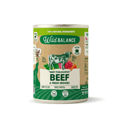 Lata de Ternera para perros 400g - Filosofía BARF