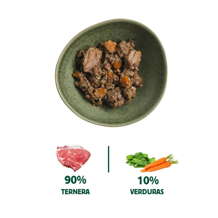 Lata de Ternera para perros 400g - Filosofía BARF