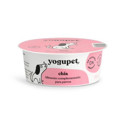 yogupet clásico perro chía 110gr