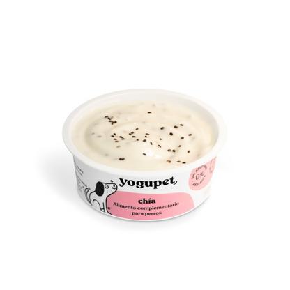 yogupet clásico perro chía 110gr