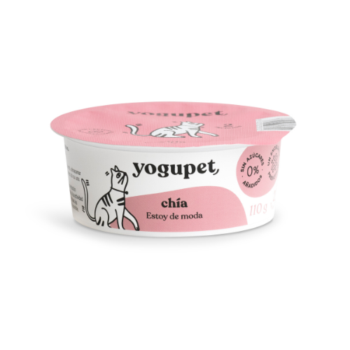 yogupet clásico gato chía 110gr