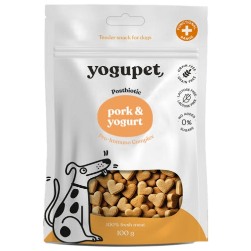 yogupet snack perro tierno cerdo y yogur 100gr
