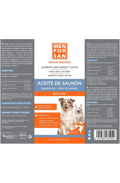 ACEITE DE SALMON 500ml