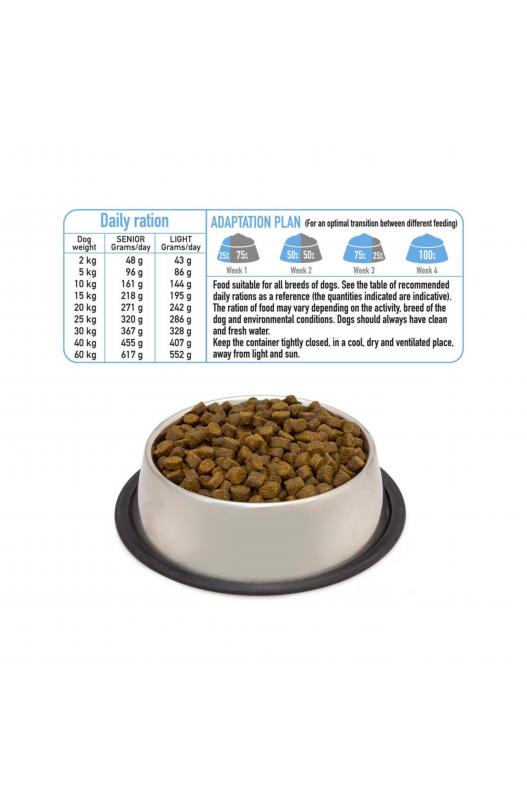 Arquivet Fresh SENIOR Light Pavo & White Fish 10 Kg.