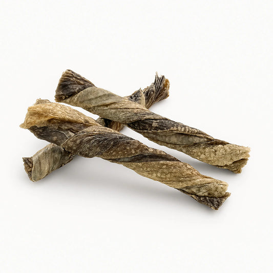 Barritas de bacalao deshidratado para perros